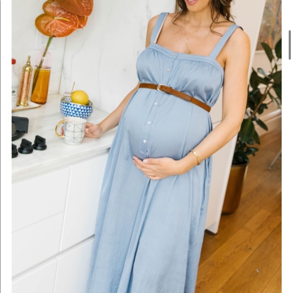 Hatch Pants - NWT Hatch Maternity Jasmine Jumpsuit in dusk